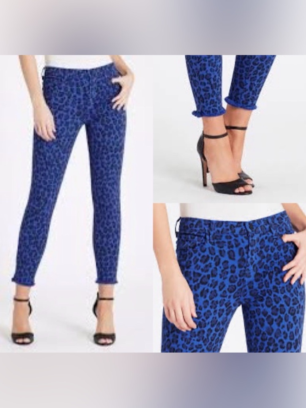 J BRAND / WOMEN / DENIM / SLIM
835 MID RISE CROP SKINNY JEAN - BLUE size 25 EUC